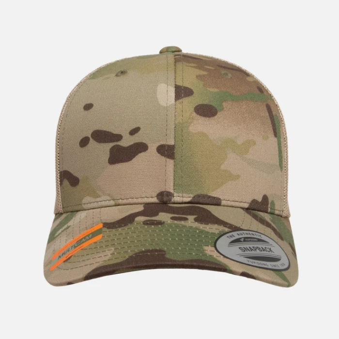 Camo Snapback Trucker Hat