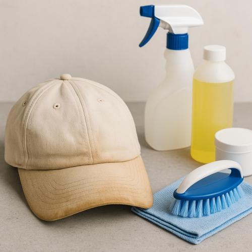 Hand Washing A Baseball Cap Hand Washing A Baseball Cap