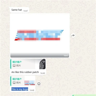 وانجیا ہیٹ فیکٹری کو اپنی مرضی کے مطابق لوگو آرڈر ملتا ہے