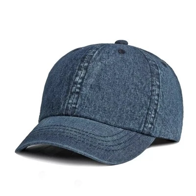 Plain Denim Baseball Cap Plain Denim Baseball Cap