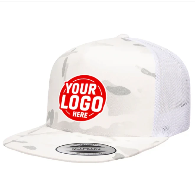 Snapback Trucker Hat Embroidery Pattern